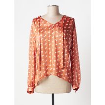 PLACE DES VICTOIRES - Blouse orange en polyester - Femme - Taille 38 - Modz