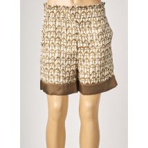 SISLEY - Bermuda beige en polyester - Femme - Taille 38 - Modz