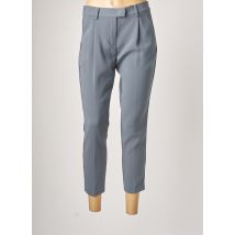 SISLEY - Pantalon 7/8 gris en polyester - Femme - Taille 36 - Modz