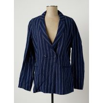 BENETTON - Blazer bleu en lin - Femme - Taille 38 - Modz