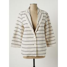 SISLEY - Blazer beige en coton - Femme - Taille 36 - Modz