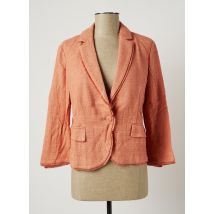 SISLEY - Blazer orange en coton pour femme - Taille 44 - Modz