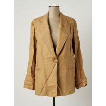 BENETTON - Blazer beige en lin - Femme - Taille 36 - Modz
