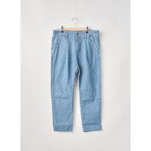 BENETTON - Jeans coupe droite bleu en coton - Femme - Taille 38 - Modz
