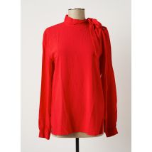 BENETTON - Blouse rouge en viscose - Femme - Taille 38 - Modz