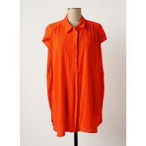 BENETTON - Tunique sans manche orange en viscose - Femme - Taille 42 - Modz