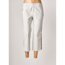 BENETTON - Pantacourt gris en coton - Femme - Taille 36 - Modz