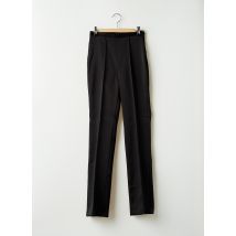 SISLEY - Pantalon slim noir en polyester - Femme - Taille 34 - Modz