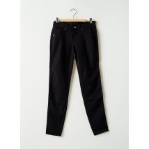SISLEY - Pantalon slim noir en coton - Femme - Taille W25 - Modz