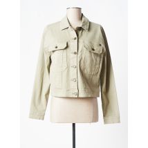 GEISHA - Veste casual vert en coton - Femme - Taille 36 - Modz