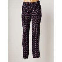 MARIE-SIXTINE - Pantalon droit bleu en viscose - Femme - Taille 34 - Modz