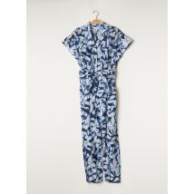 SUNCOO - Combi-pantalon bleu en coton - Femme - Taille 38 - Modz