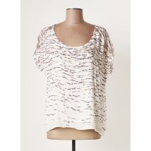 CHARLISE - T-shirt blanc en viscose - Femme - Taille 38 - Modz