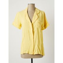 MAISON ANJE - Chemisier jaune en viscose - Femme - Taille 36 - Modz