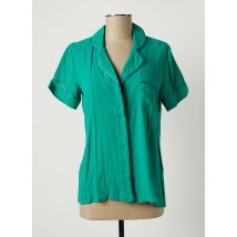MAISON ANJE - Chemisier vert en viscose - Femme - Taille 36 - Modz