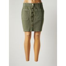 RED LEGEND - Jupe courte vert en coton - Femme - Taille 40 - Modz