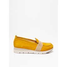 FOLIE'S - Mocassins jaune en cuir - Femme - Taille 35 - Modz