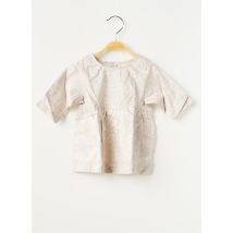 LA PETITE COLLECTION - Robe mi-longue gris en coton - Fille - Taille TU - Modz