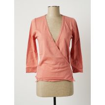 STEFAN GREEN - Gilet cache-cœur rose en coton - Femme - Taille 36 - Modz