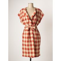 DIEGA - Veste casual orange en lin - Femme - Taille 40 - Modz