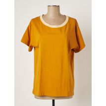 DIEGA - T-shirt jaune en coton pour femme - Taille 42 - Modz