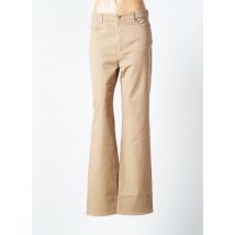 MAXMARA - Pantalon flare beige en coton pour femme - Taille 44 - Modz