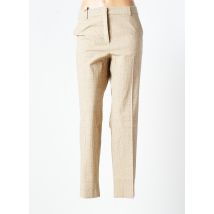 WEEKEND MAXMARA - Pantalon 7/8 beige en coton - Femme - Taille 48 - Modz