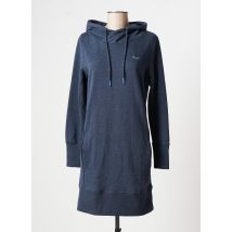 PEPE JEANS - Robe courte bleu en coton - Femme - Taille 36 - Modz