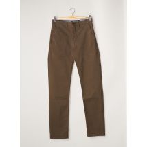 CAMBRIDGE - Pantalon chino vert en coton - Homme - Taille 38 - Modz