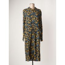 ÉTYMOLOGIE - Robe mi-longue noir en viscose - Femme - Taille 44 - Modz