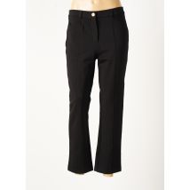 ÉTYMOLOGIE - Pantalon droit noir en viscose - Femme - Taille 38 - Modz