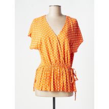 BEST MOUNTAIN - Blouse orange en viscose - Femme - Taille 38 - Modz