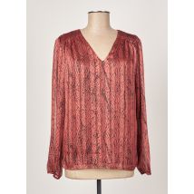 JULIE GUERLANDE - Blouse marron en polyester - Femme - Taille 40 - Modz