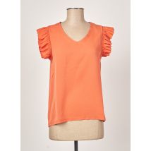 NINA KALIO - Top orange en viscose - Femme - Taille 36 - Modz