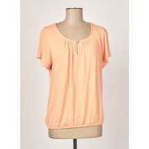 NINA KALIO - T-shirt orange en viscose - Femme - Taille 34 - Modz