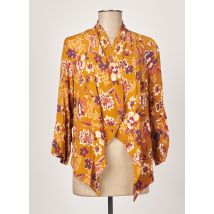 NINA KALIO - Veste casual orange en viscose - Femme - Taille 38 - Modz