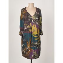 JULIE GUERLANDE - Robe mi-longue vert en polyester - Femme - Taille 36 - Modz