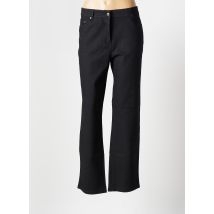 A.C.B. - Pantalon droit noir en coton pour femme - Taille 44 - Modz