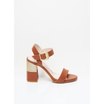 LODI - Sandales/Nu pieds marron en cuir - Femme - Taille 35 - Modz