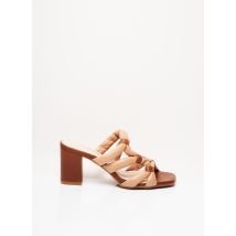LODI - Mules/Sabots marron en autre matiere - Femme - Taille 40 - Modz