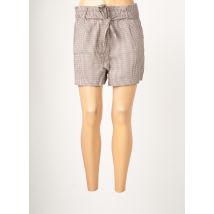 DEELUXE - Short marron en polyester - Femme - Taille 36 - Modz