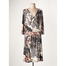 EROKE - Robe mi-longue vert en polyester - Femme - Taille 38 - Modz
