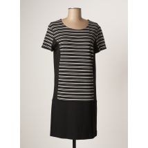 WOM & NOW - Robe mi-longue noir en viscose - Femme - Taille 40 - Modz