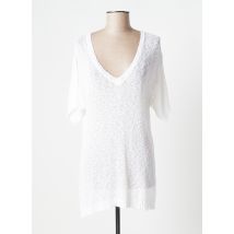 VIRIATO - Pull tunique beige en acrylique - Femme - Taille 40 - Modz