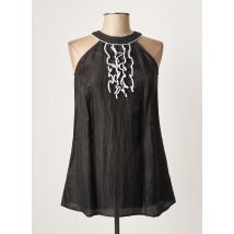 ANNE FONTAINE - Tunique sans manche noir en lin - Femme - Taille 38 - Modz