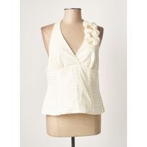 ANNE FONTAINE - Top beige en coton - Femme - Taille 44 - Modz