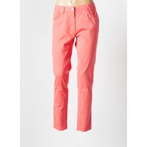 VIRIATO - Pantalon droit rose en coton - Femme - Taille 44 - Modz