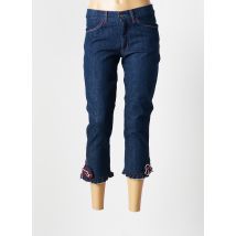 AQUAJEANS - Pantacourt bleu en coton - Femme - Taille 38 - Modz
