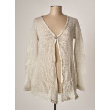 NANA NUCCI - Gilet manches longues gris en acrylique - Femme - Taille 44 - Modz