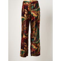 B.YU - Pantalon large vert en polyester - Femme - Taille 36 - Modz